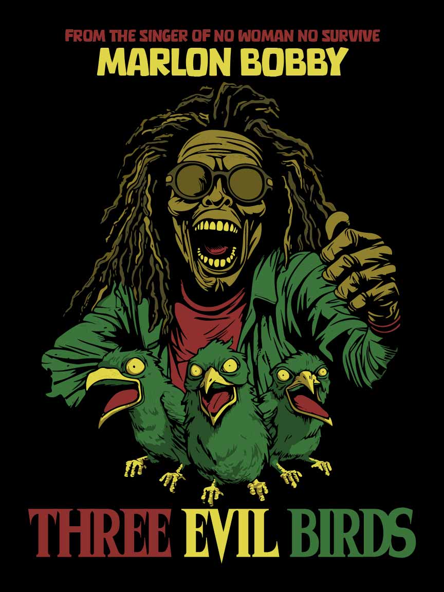 MARLON BOBBY Retro T shirt Inspired By The Iconic Bob Marley The marlon-bobby-retro-t-shirt-inspired-by-the-iconic-bob-marley-the